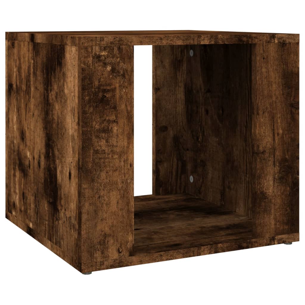 Maison Exclusive - Table de chevet Chêne fumé 41x40x36 cm Bois d'ingénierie - 2