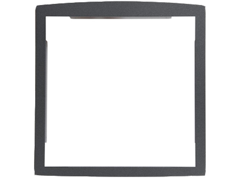 Marco empotrado Renz Alto 33,65 X Ancho 32,65 X Fondo 3,5 Cm, Gris ...