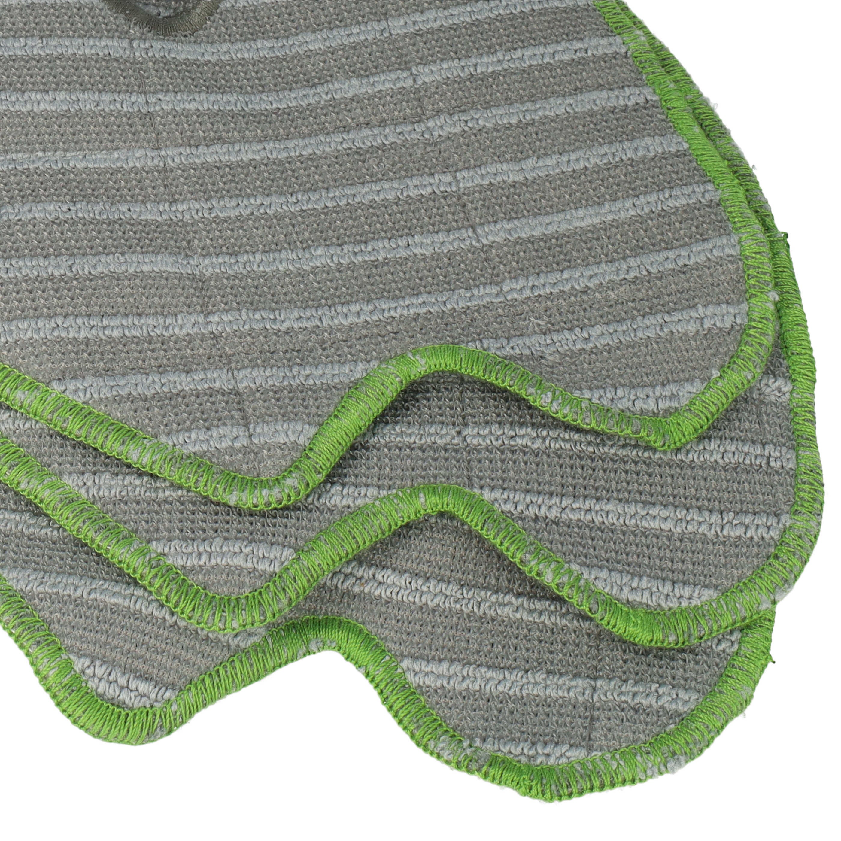 vhbw 3x lingettes parquet carrelage compatible avec iRobot Roomba Combo aspirateur robot - lingette pour lavage, tampon microfibre 18 x 14,5 cm - 4