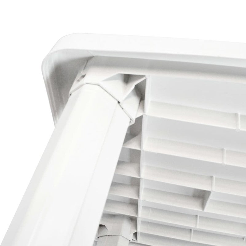 Table de jardin Blanc 101 x 68 x 72 cm Plastique - 3