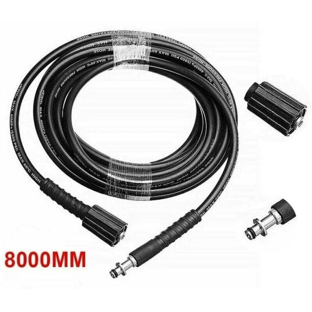 Convient pour Karcher K2 K3 K4 K5 6M / 8M / 10M tuyau de pulverisation de tuyau de nettoyage sous pression 8M