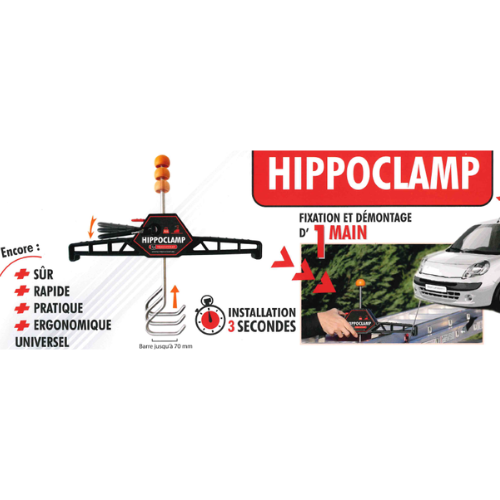 Hippoclamp fixe-échelle en acier inoxydables Repamine - 3
