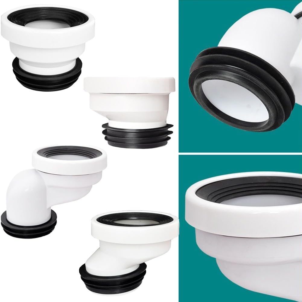 Złącze offsetowe do WC - Do złącz offsetowych do WC - Złącze offsetowe do WC z PVC - 50 mm - 5