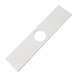 Lot De 2 Tapis D'Égouttage Silicone Pour Évier – 45x14 Cm, Beige & Vert, Anti-Éclaboussures, Multifonction Cuisine/Salle De Bain
