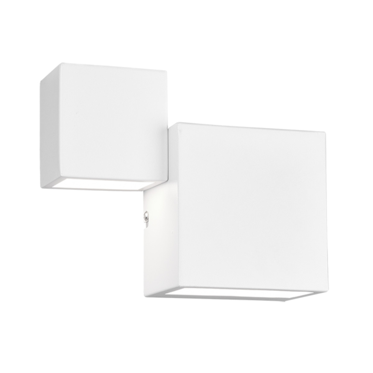 Kinkiet ścienny Miguel biały LED 6W 3000K 500lm wym: 16,5 x 20,5 x 20,5 cm metal IP20 Trio