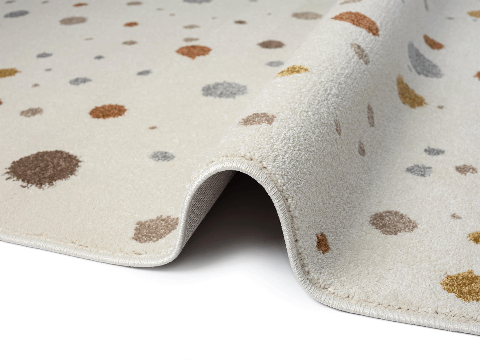 the carpet Beat Kids Tapis Moderne et Doux pour Enfant, Facile d'entretien, Crème, 80 x 150 cm - 6