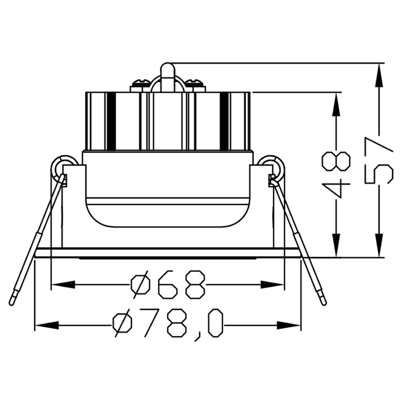 Faretto spot incasso multicolor dimmerabile LED 8W RGBW RGB 3000K DMX 24V tondo orientabile cromoterapia interni effetti luce colorata soffitto SILVER - 8