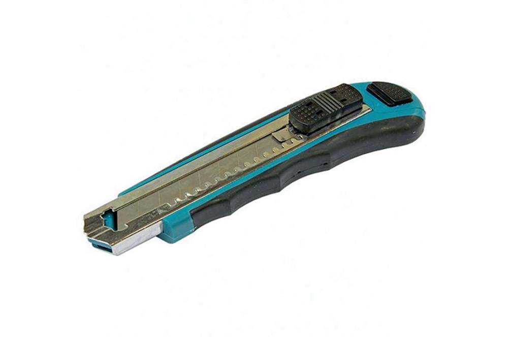 Nóż z ostrzem łamanym Makita D-65713 + 8 ostrzy w pakiecie 18mm