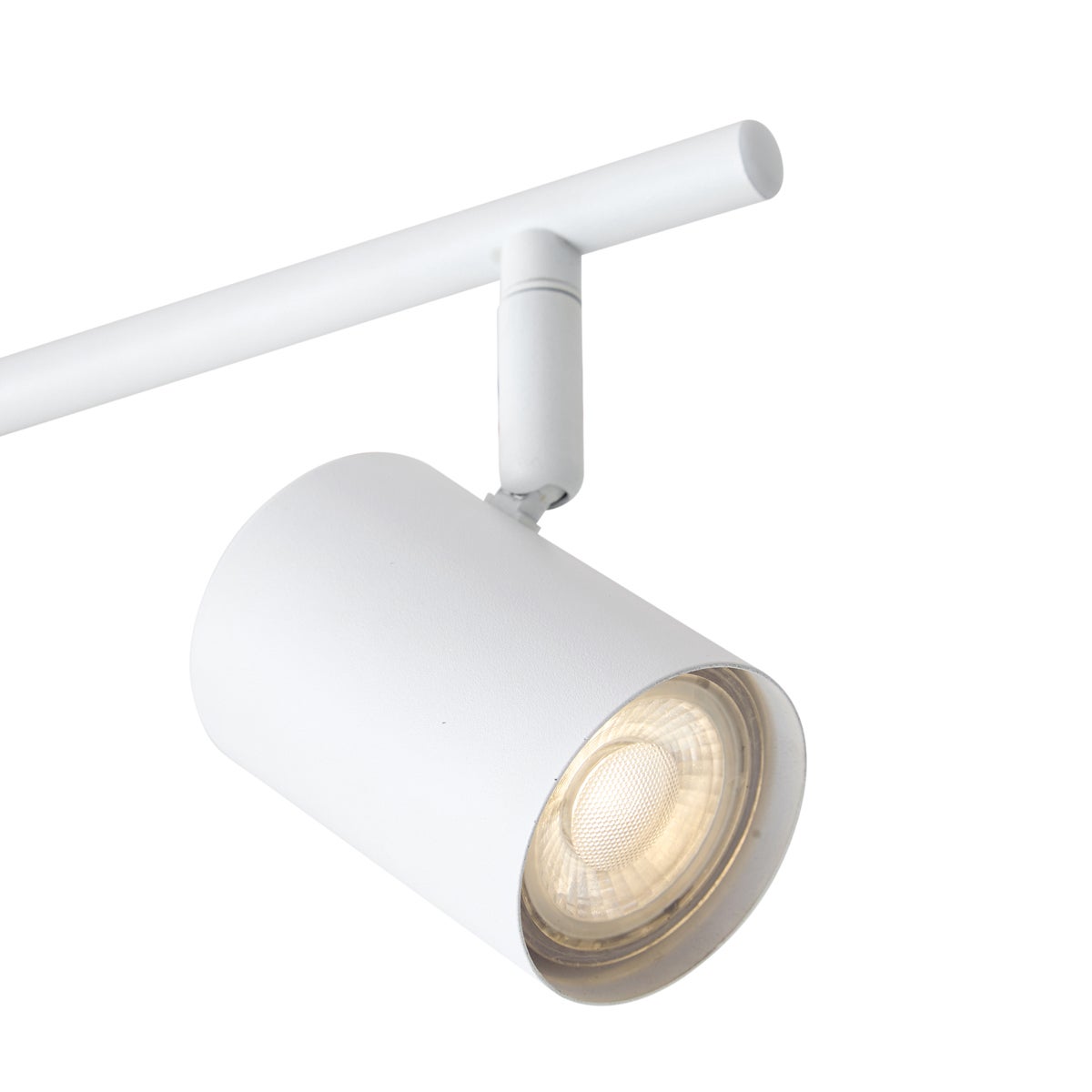 Qazqa foco ajustable 3 luces - Jeana - blanco gu10, max. 35w, compatible con bombillas LED, 230V, 54cm de 3 luces IP20 ideal - 2
