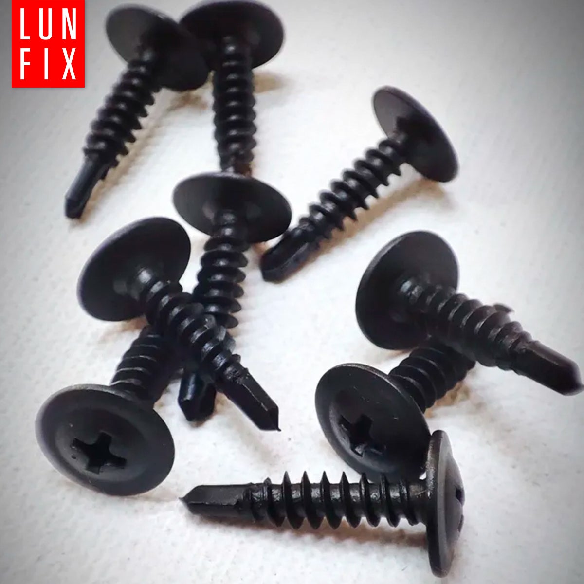 Wkręty do metalu samowiercące fosfatowane z łbem podkładkowym 4,2x16mm 100szt. - 6