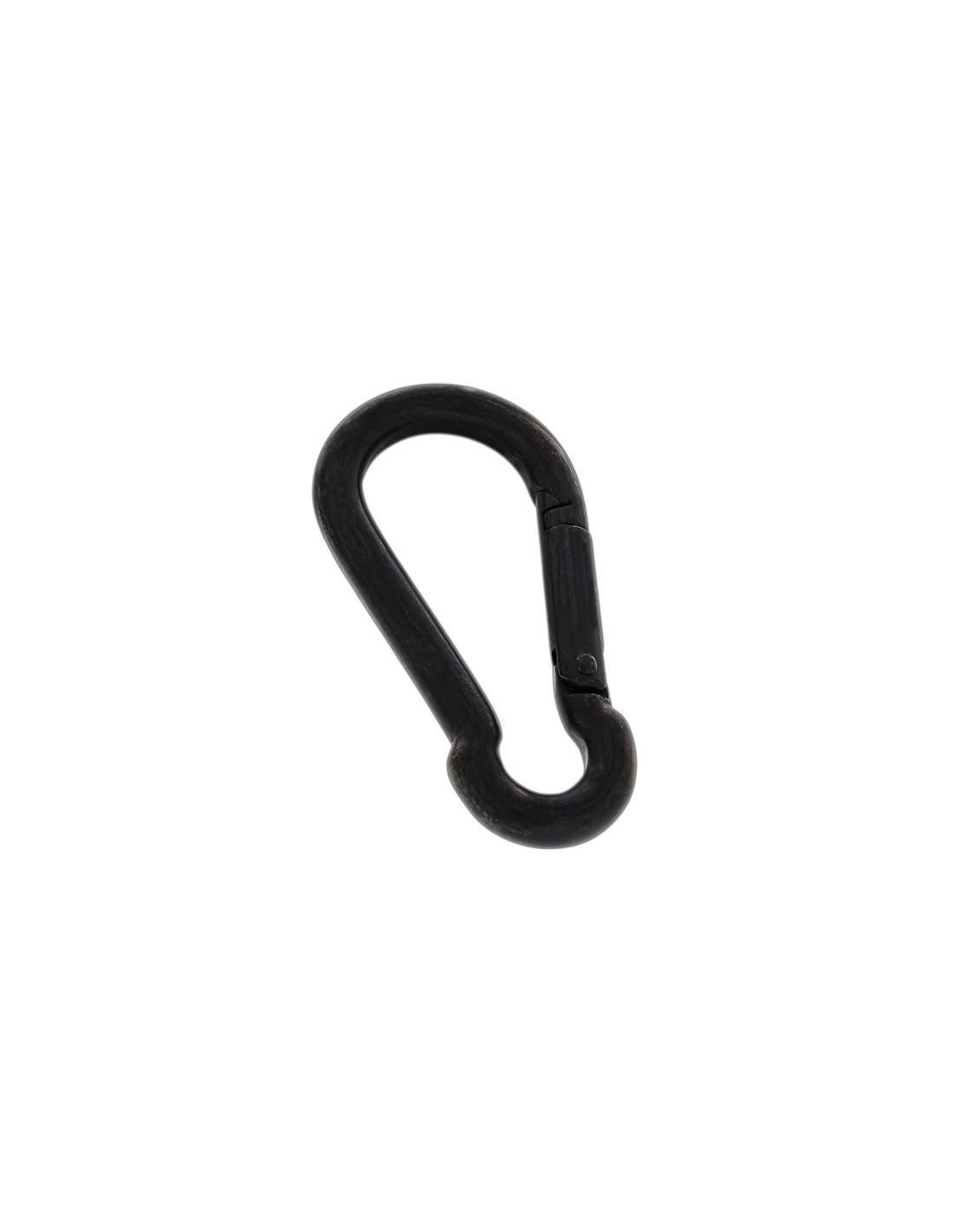 Boussole Mousqueton C.A.O. 254 – Métal, 4,5cm, Accroche Ceinture/sac à Dos, Noir, 10,8x4,5cm