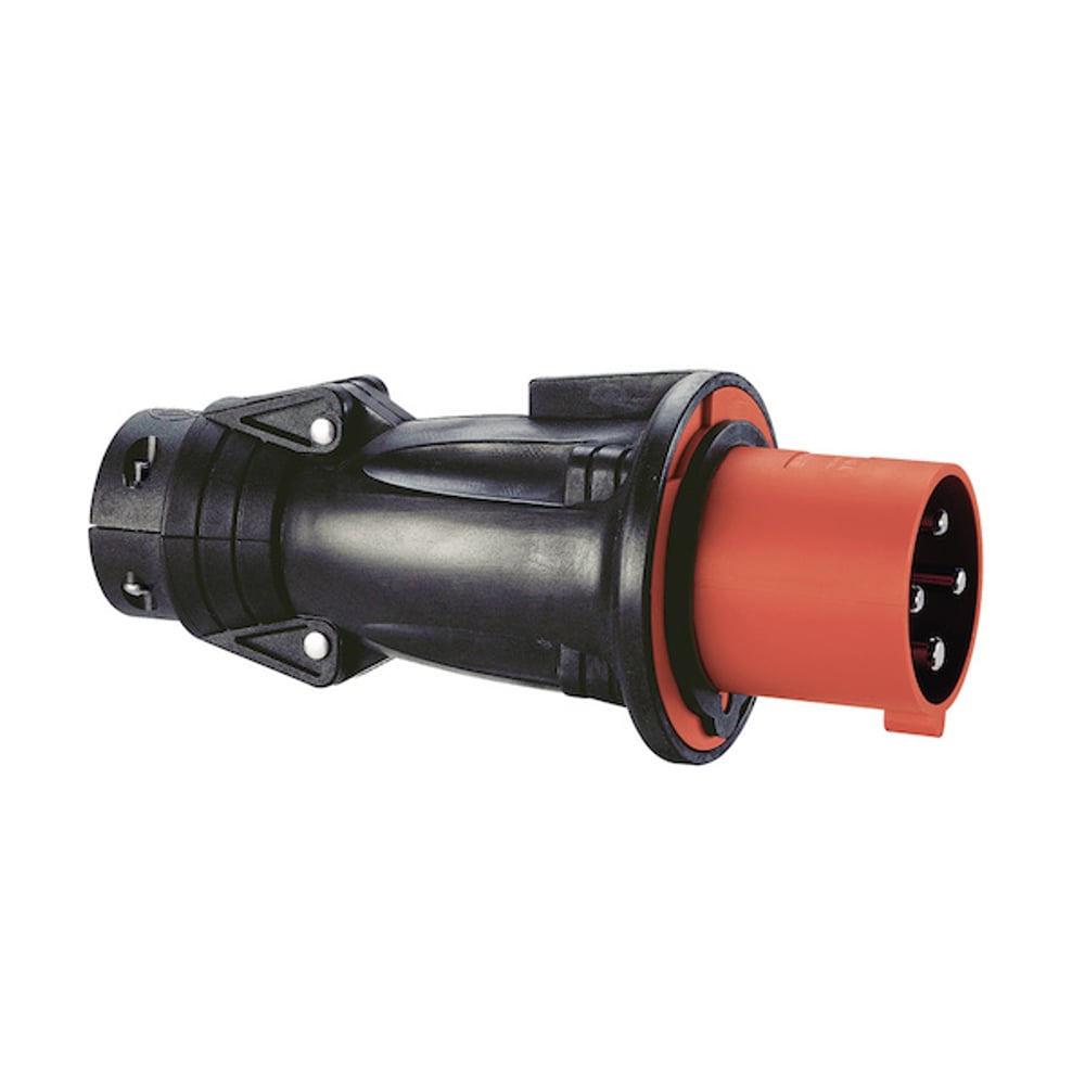 Fiche Droite Caoutchouc Ip44 Legrand - 3p+t - Intensité 32 A - 2