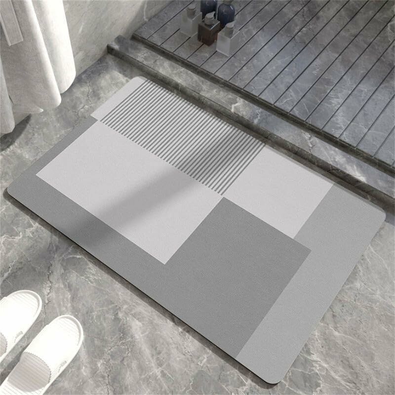 Salle De Bain Tapis Bordure Antidérapant Tapis de bain Dif. Tailles