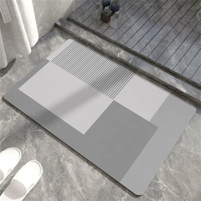 Salle De Bain Tapis Bordure Antidérapant Tapis de bain Dif. Tailles Salle De Bain Tapis Bordure Antidérapant Tapis de bain Dif. Tailles