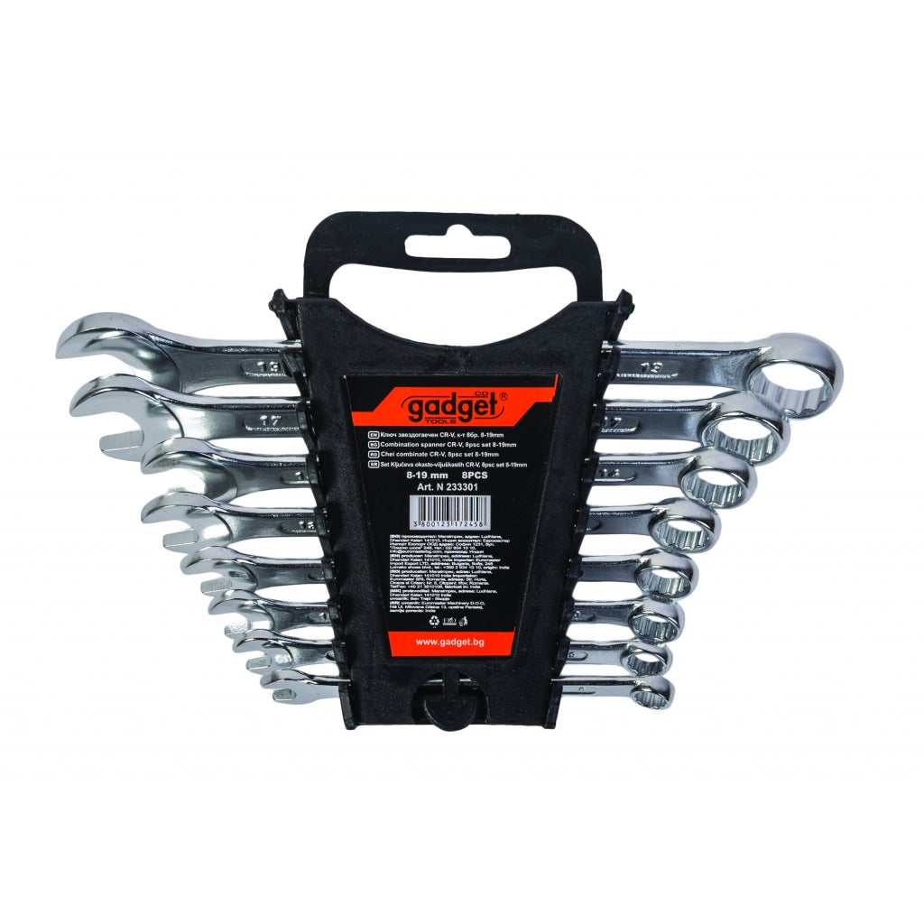 Set 8 chei combinate Gadget 8-19 mm 8buc