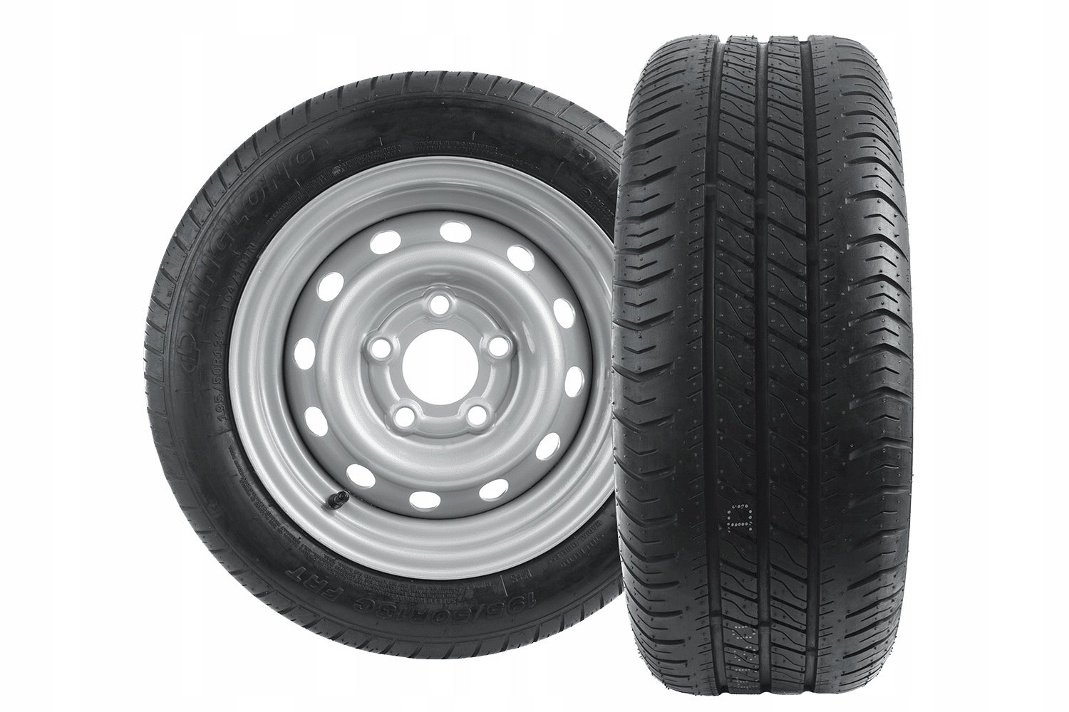 Koła wzmocnione do przyczepy Unitrailer opona 195/50 R13C 104/101N felga 5.5Jx13"H2 5x112 ET:30 2 szt.