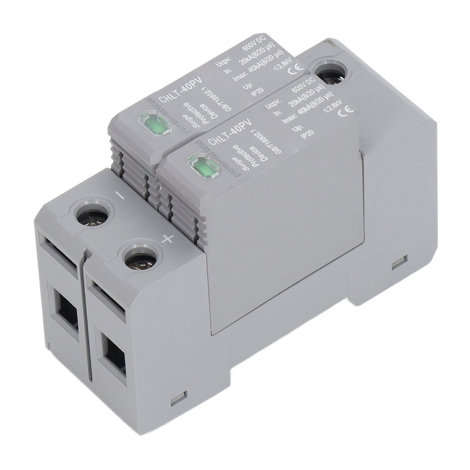 2p Dispositivo di protezione di sovratensione fotovoltaica ad alta precisione Arrester DC600v - 4