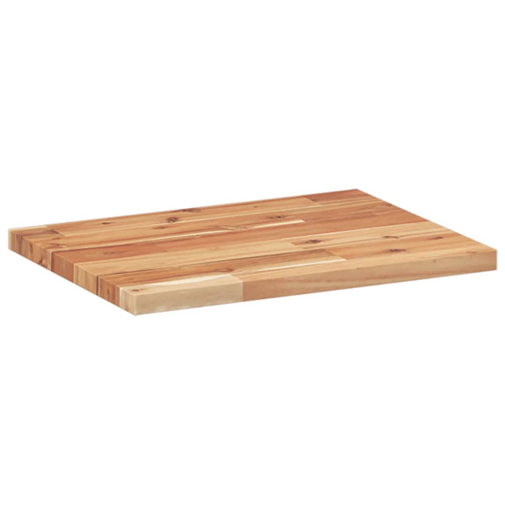 2 pcs Étagères murale | Étagère flottante | Étagères de rangements 60x30x2 cm acacia massif à l'huile CFW45413 - 6