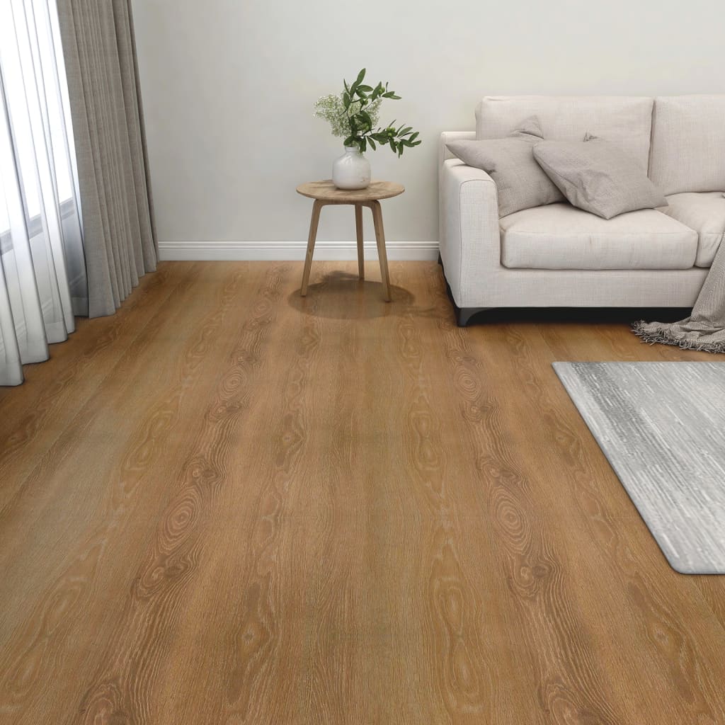 Baldosas de suelo autoadhesivas 55 uds pvc 5,11 m² marrón vidaxl