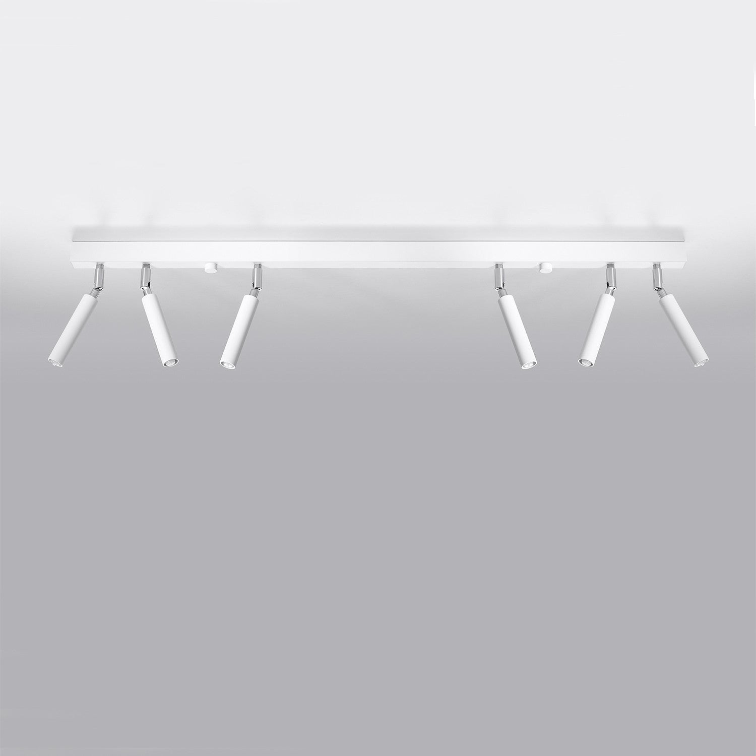 Reflektor sufitowy spot natynkowy Eyetech listwa biały chromowany 6xG9x12W wym: 100 x 3 cm metal Sollux Lighting