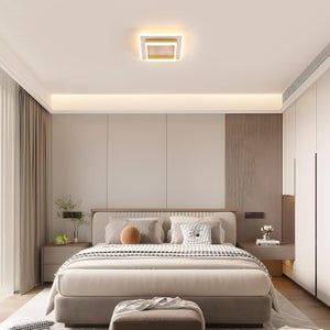 Comely Aplique De Pared LED Moderno - 32W, Luz Blanco Cálido 3000K, Diseño En Acrílico Para Dormitorio O Salón