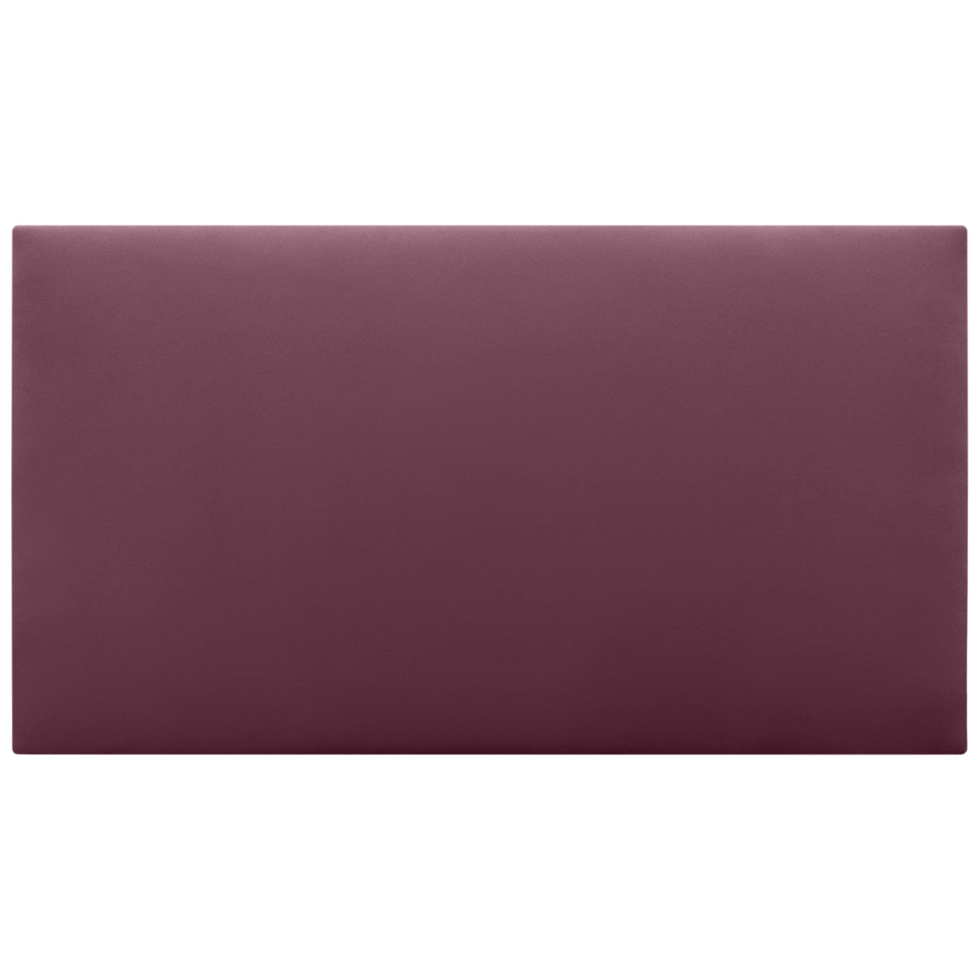 DHOME Cabecero de Polipiel Liso cabeceros Cabezal tapizado Cama (Polipiel Vino Tinto, 105cm (Camas 80/90/105)) - 3