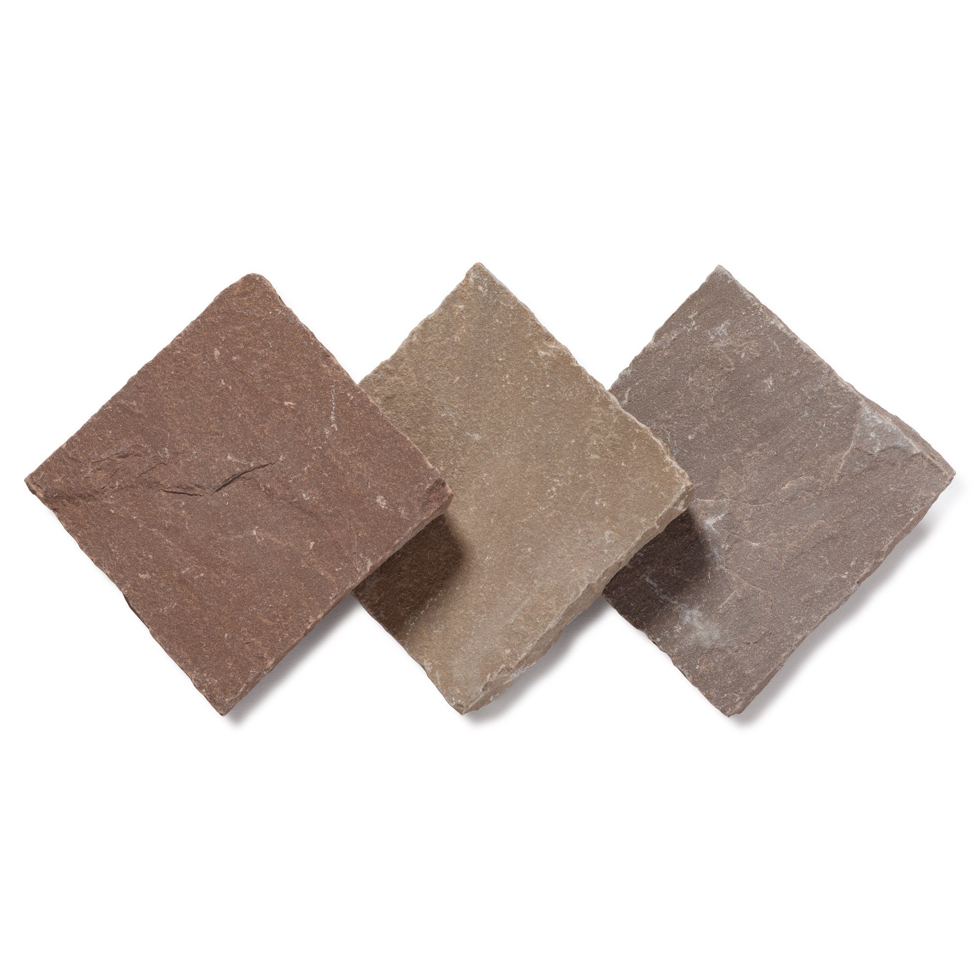 Pavé Grès Kandla Multicolore 14x14x2-2,5 cm (vendu au m² - 42 pavés/m²) - RO'MA NATURE - 9