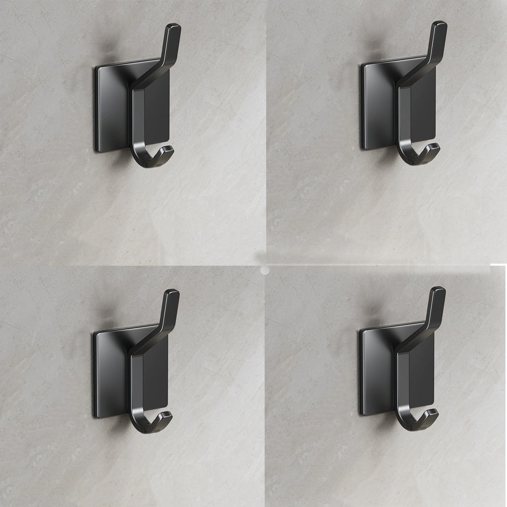 Crochet Adhésif Mural Avec 8 Crochets - Porte-Serviette Pour Salle De Bain Et Cuisine Porte Manteau Sans Percage Accroche Tableau 92247156