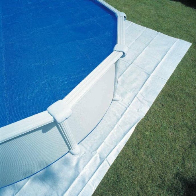 Tapis de sol pour piscine ovale 625 x 400 cm - 2