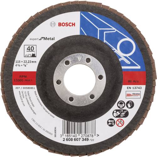 Laminillas X551: 115mm recto FV G40