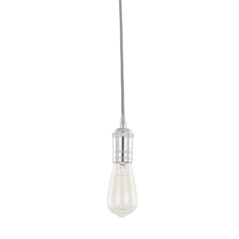 Lampa wisząca Atrium srebrna 1xE27x40W wym: 4,5 x 4,5 cm Italux