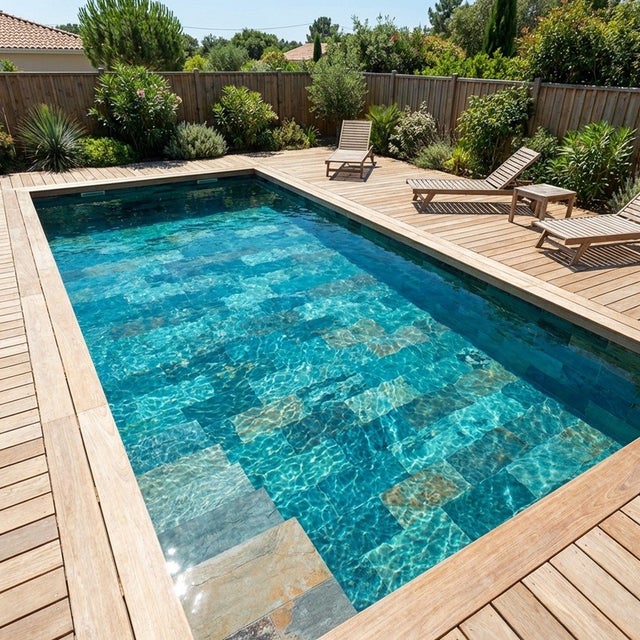 Carrelage Piscine Bali 30x60 Cm Effet Pierre De Bali
