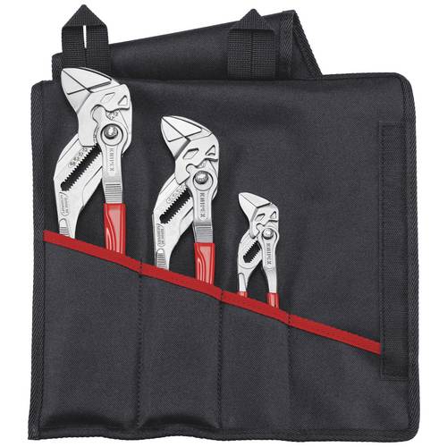 Zestaw szczypiec KNIPEX czerwony 3 sztuki ergonomiczne rączki