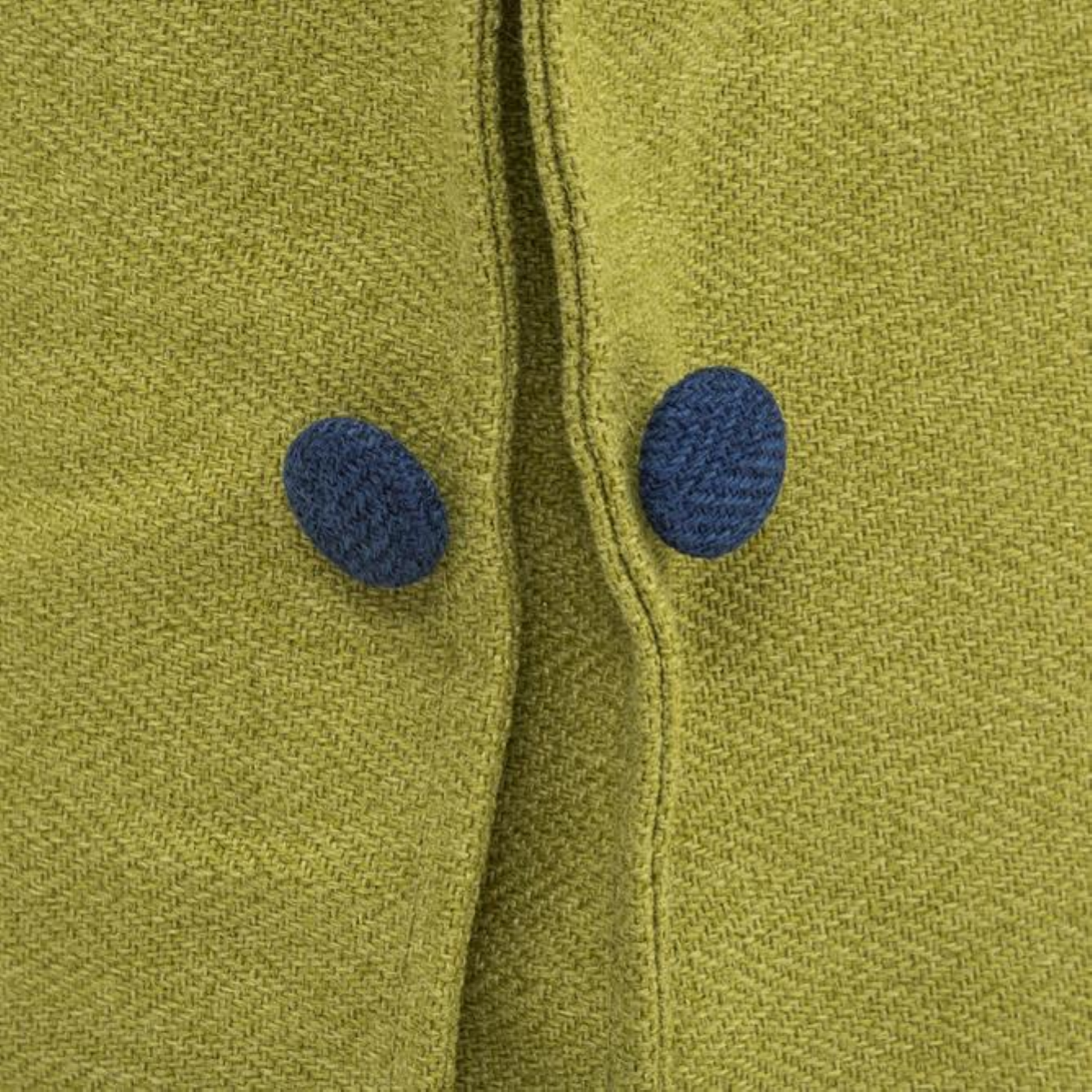 Pouf letto brandina pieghevole 80x80 BIN con tessuto VERDE - 3