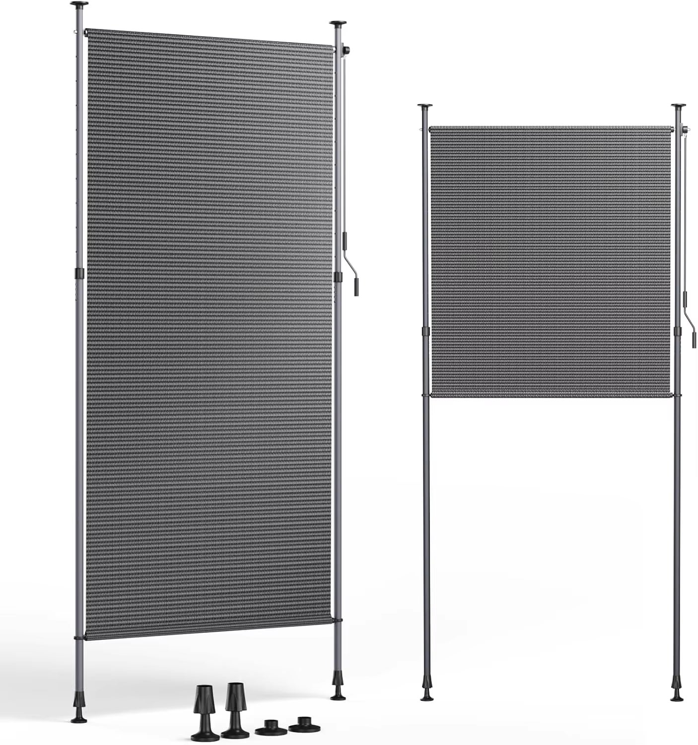 Toldo vertical con fijación por clips bextcok 1,120 × 270cm de altura,toldo para exteriores,cortina de privacidad para balcón,toldo lateral retráctil