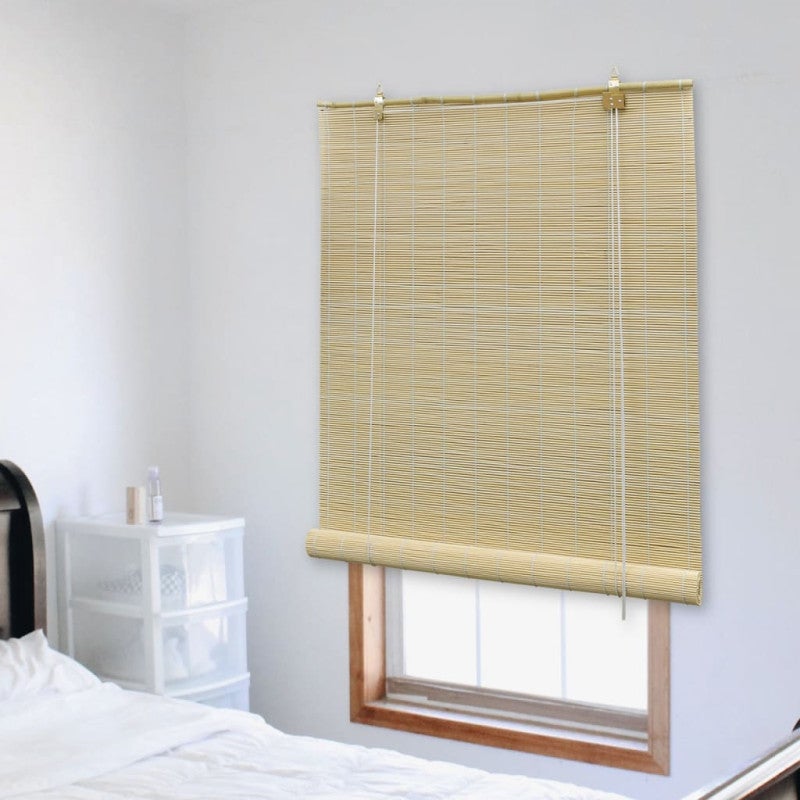 Roleta bambusowa, 80 x 220 cm, naturalna