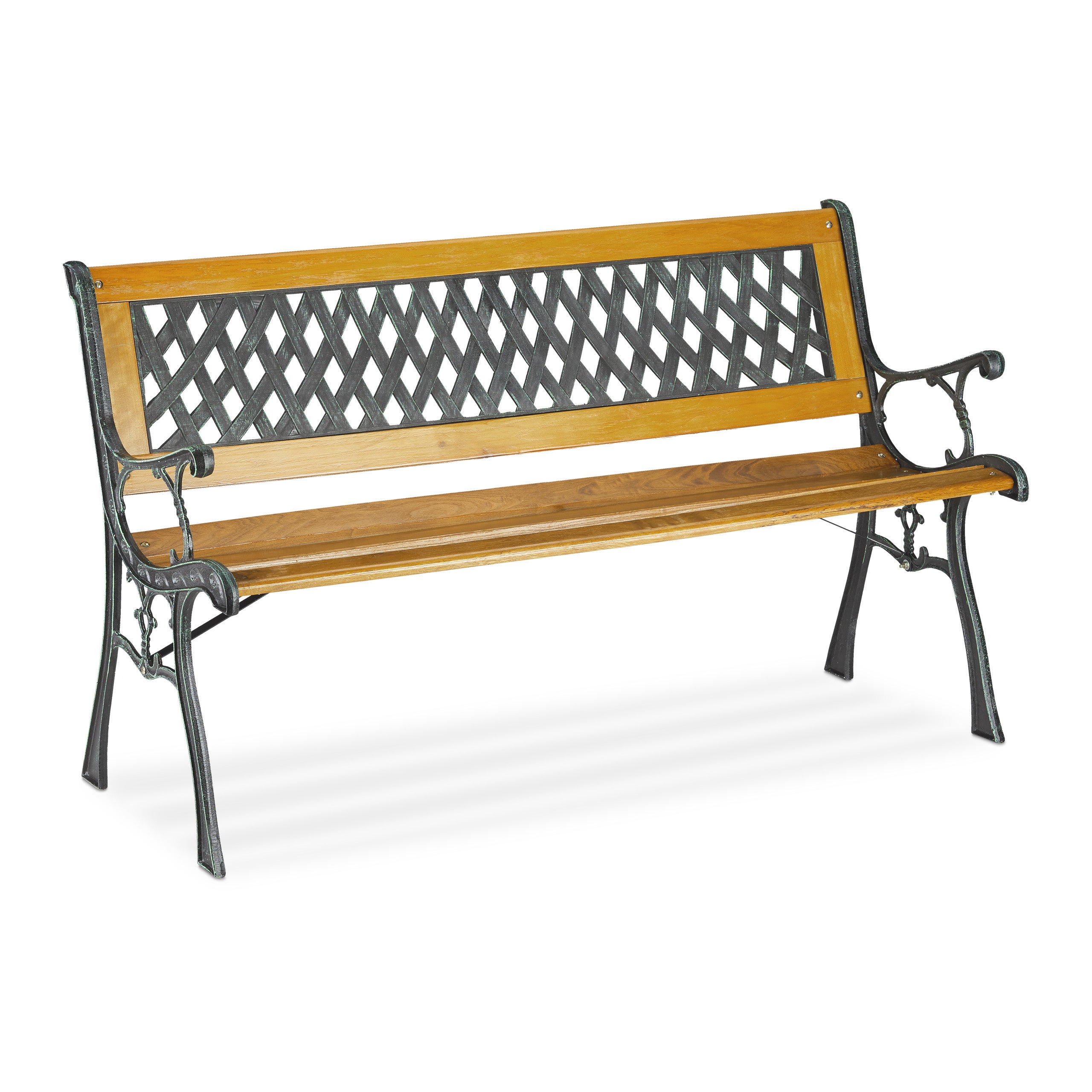 Relaxdays Panca Giardino 2 In 1 - Inginnocchiatoio Con Cuscino E 2 Tasche Verde