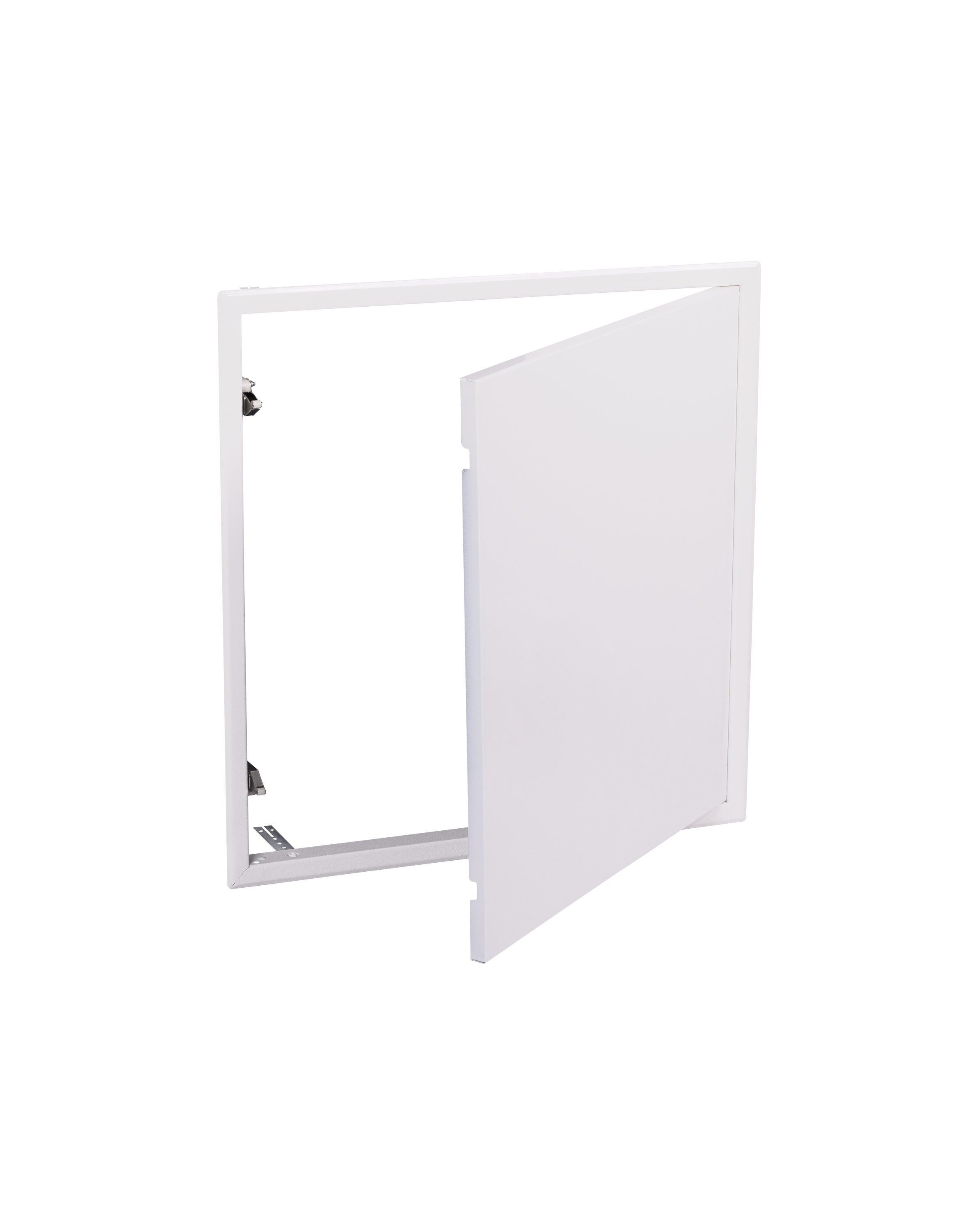 Trappe de visite encastrable 500x500 mm en acier galvanisé, finition blanche avec ouverture/fermeture par pression NOYON & THIEBAULT - 4