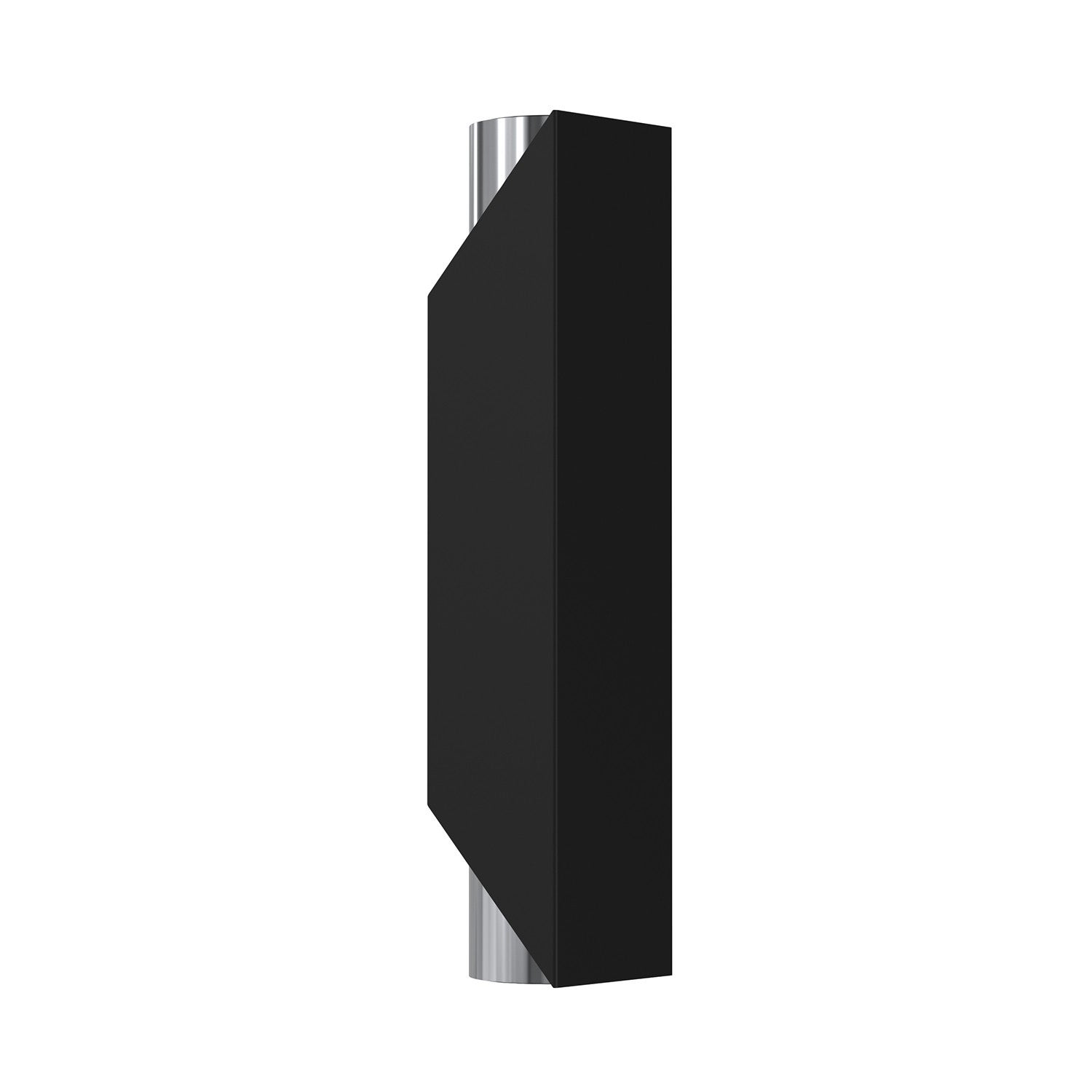 Kinkiet ścienny Wall czarny mat-chromowany 2xGU10x8W góra-dół wym: 29 x 6 x 8 cm metal IP20 Luminex