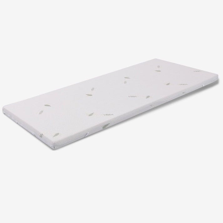 Topper Memory Foam 85x190 - épaisseur 5 cm, revêtement à l’Aloe Vera, déhoussable | Correttore H5 - 2