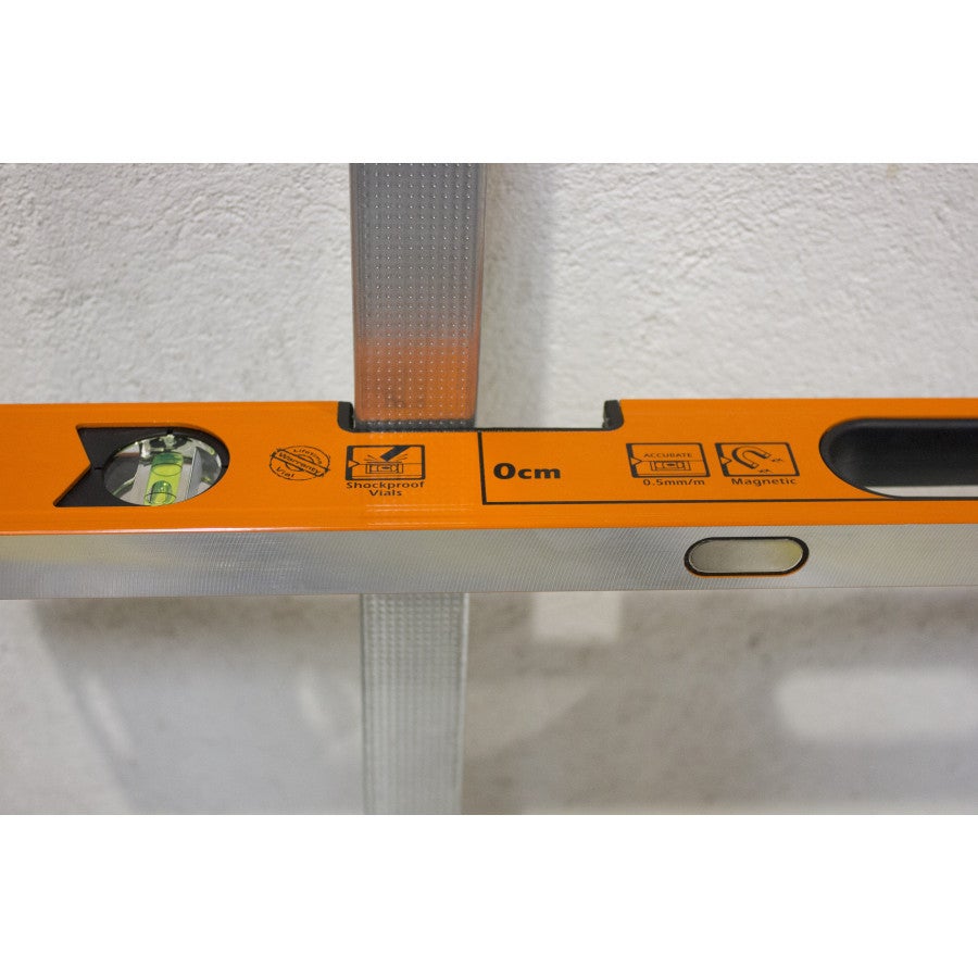 Niveau 90 Cm À Encoches Aimantées Xl - 4