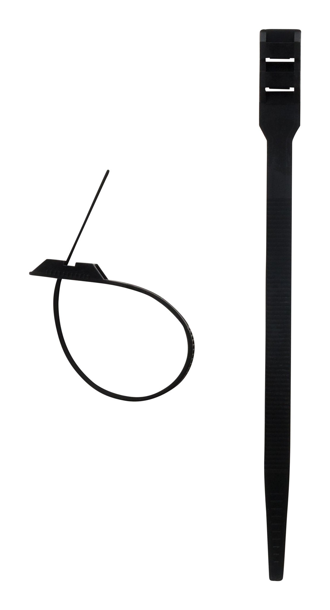 Lot De 100 Colliers De Câblage 9x180mm Noir - Zenitech