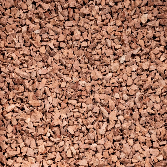 Gravier Calcaire Rouge 8-12 mm - Big Bag 500 kg (10 m²) - RO'MA NATURE