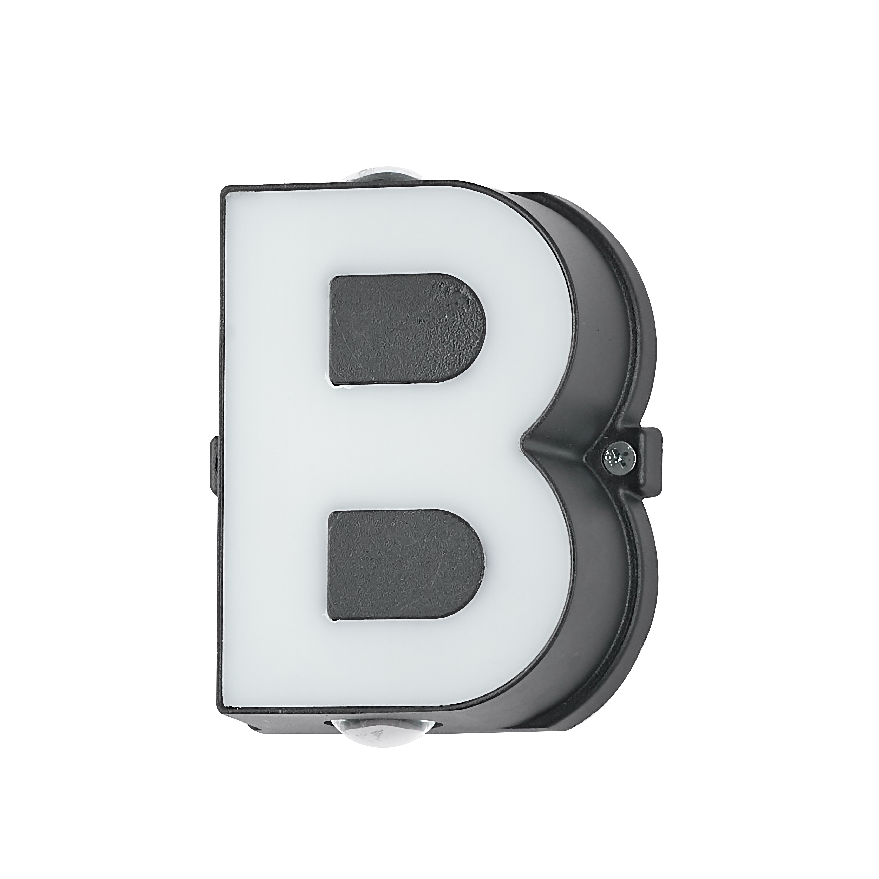 Litera B, Litera B, 220V Aluminiowa lampa ścienna z napisem 13 * 5,5 cm