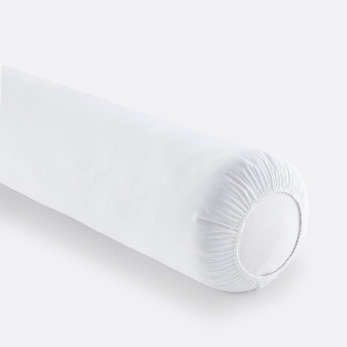 Protège traversin éponge 100% coton - Blanc - 90 cm | Leroy Merlin