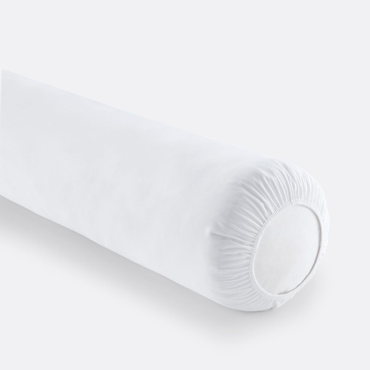 Protège traversin éponge 100% coton - Blanc - 90 cm | Leroy Merlin Protège traversin éponge 100% coton - Blanc - 90 cm | Leroy Merlin