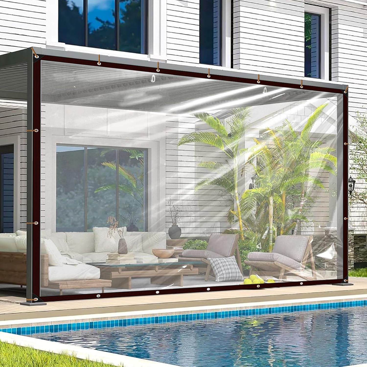 Laneetal Bâche de Protection en Polyéthylène 3x4m 180g/m²²