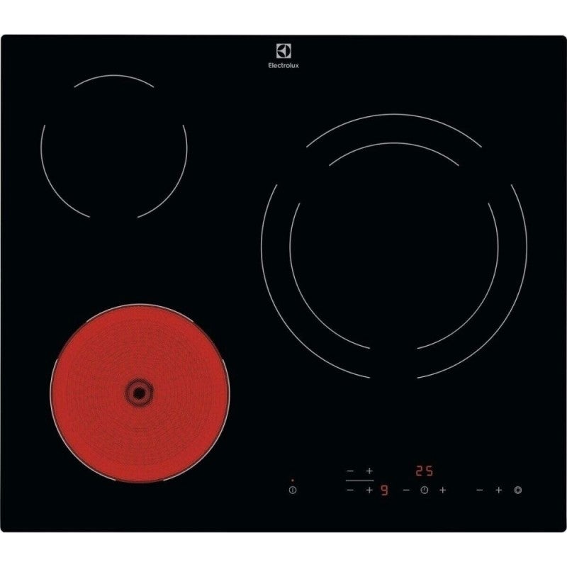 Placa Vitrocerámica ELECTROLUX LR633CK 3f Sin Marco