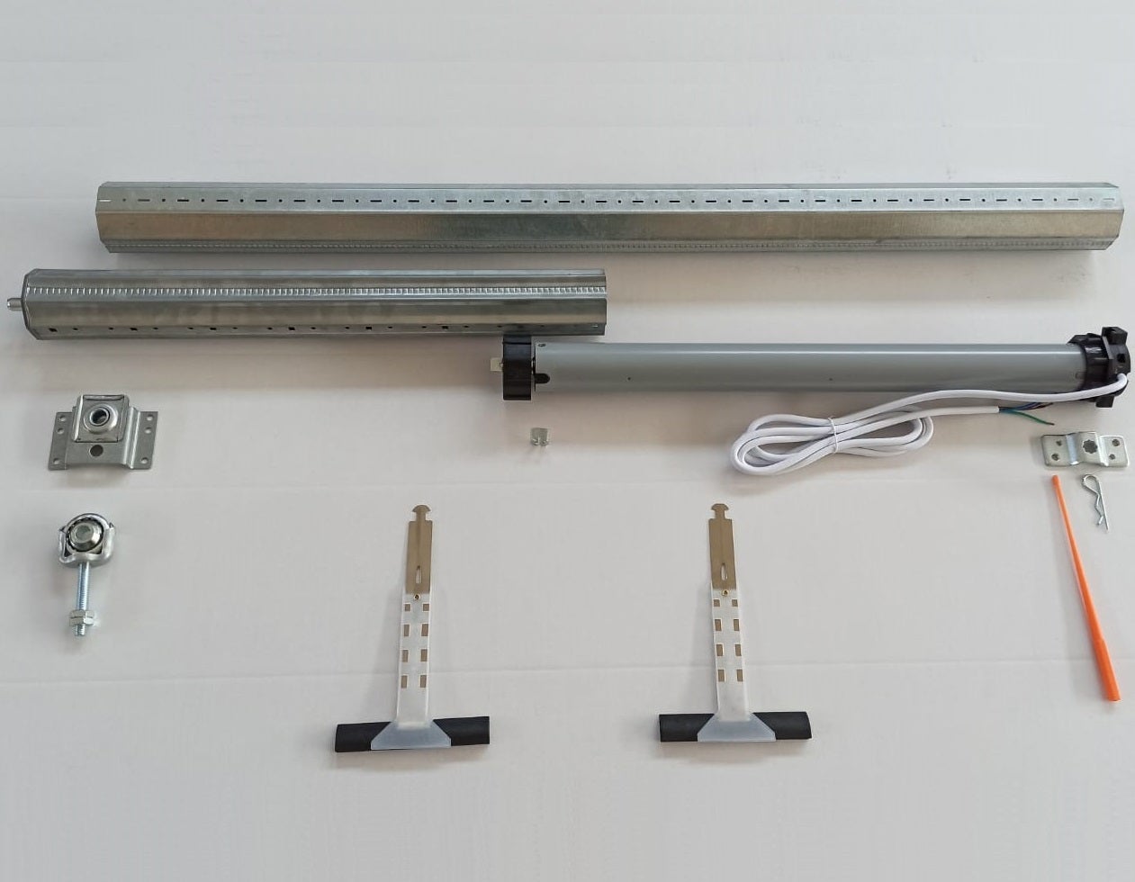 Kit tapparelle elettriche 100 kg 50 Nm Rullo da 160 cm a 195 cm Completo con Molle di Sicurezza - 2