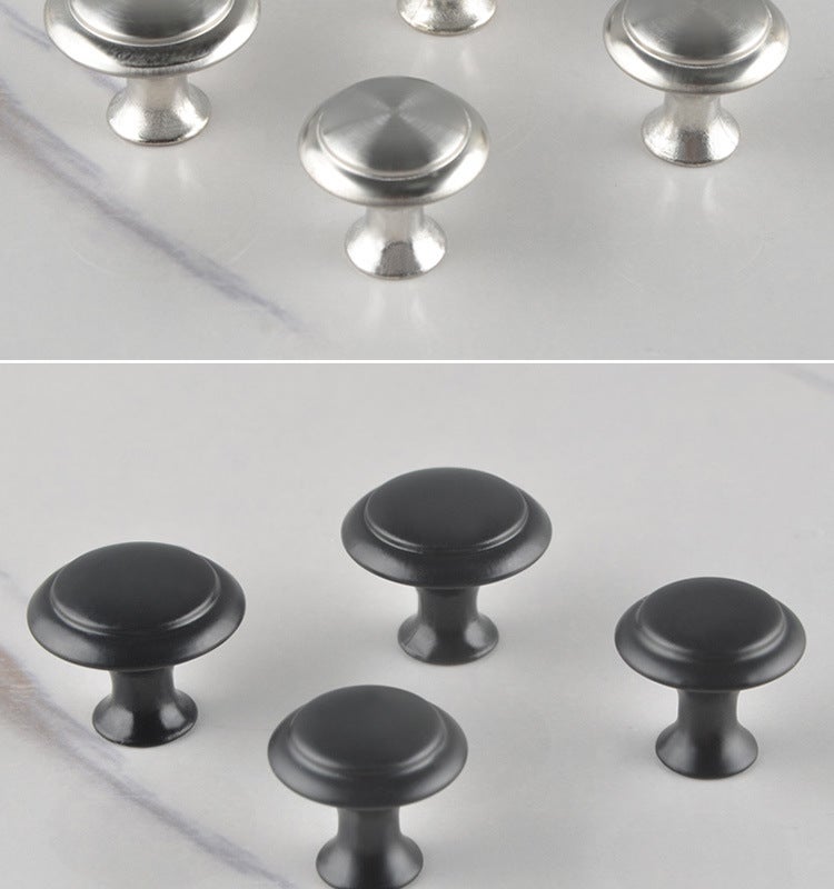 Lot De 4 Boutons De Placard Ronds élégants Et Polyvalents En
